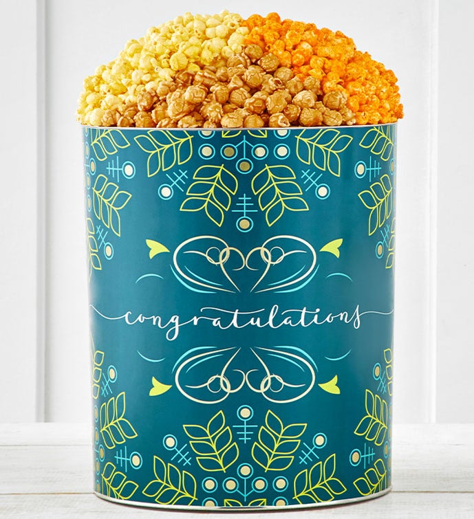 Congrats Popcorn Tins